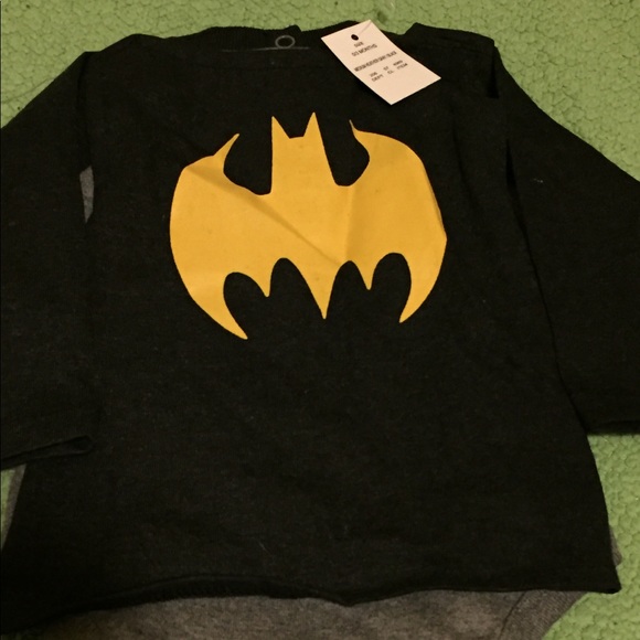 Batman onsie with cape. - Picture 2 of 3
